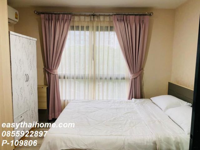 P-109806 พร้อมอยู่! ห้องสวย 1 นอน ใกล้ BTS แบริ่ง! @ 1.76M Line Id: @easythaihome 085-592-2897