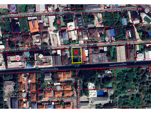 ขายที่ดิน ซอยลาดพร้าว 87 ถนนประดิษฐ์มนูธรรม เขตวังทองหลาง กรุงเทพมหานคร
