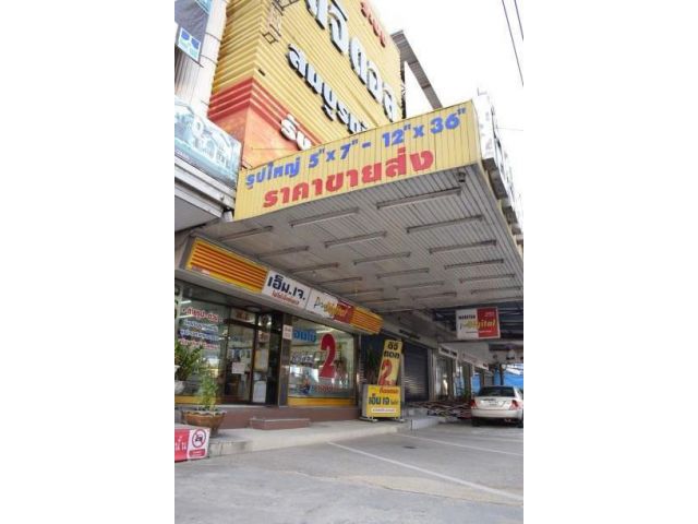 ขายอาคารพาณิชย์  2 คูหา 4 ชั้น+ ชั้นลอย ถนนศรีนครินทร์ พร้อมเฟอร์ (N.1212)