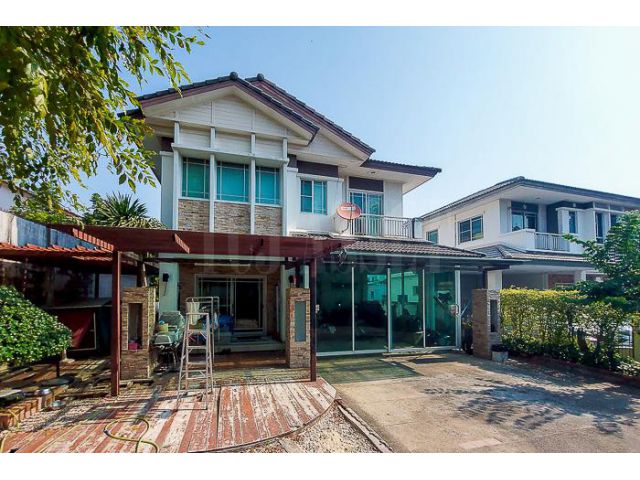ขายบ้านเดี่ยว ม.นันทวัน ศรีนครินทร์ หลังมุม 92 ตารางวา ใกล้MRTศรีเทพา