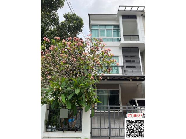 เช่า ทาวน์โฮม 3 ชั้น เดอะ เมทโทร พระราม 9 ใกล้ ม.นานาชาติแสตมฟอร์ด