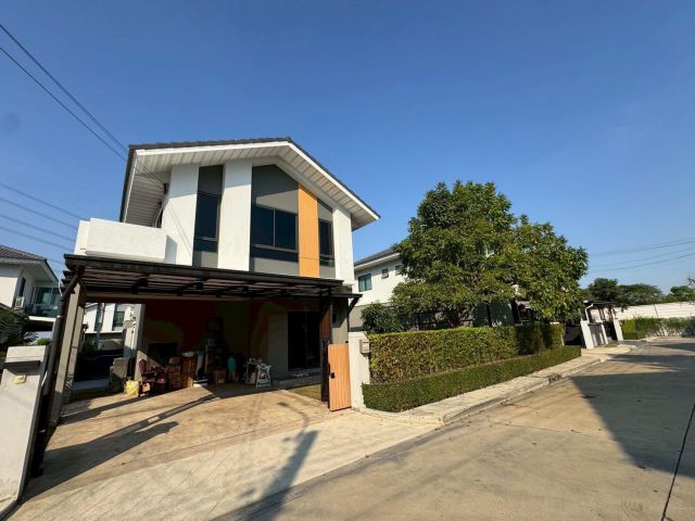 ขายบ้านเดี่ยว เพอร์เฟค พาร์ค กรุงเทพกรีฑา–รามคำแหง 3ห้องนอน 2ห้องน้ำ + 1ห้องทำงาน เพียง 15นาทีถึงสนามบิน ใกล้มอเตอร์เวย์
