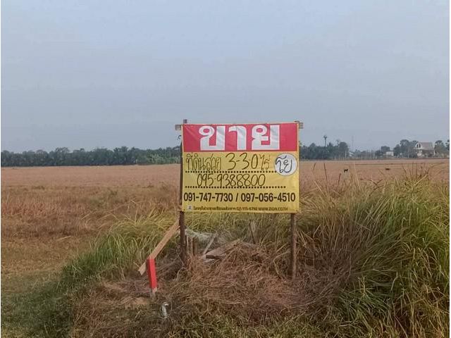 ขายที่ดิน 3-3-0 ไร่ ทำเลดี สี่แยกห้วยชินสีห์  คูบัว เมืองราชบุรี