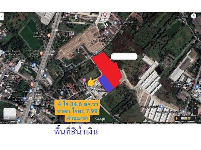BL178 ขายที่ดิน ปทุมธานี ใกล้เทศบาลบางหลวง