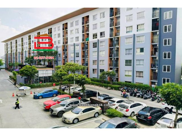 คอนโดมิเนียม เนื้อที่ 23 ตร.ม. โครงการ พลัม คอนโด บางใหญ่ สเตชั่น : PLUM CONDO BANGYAI STATION (ซอยคลองถนน)