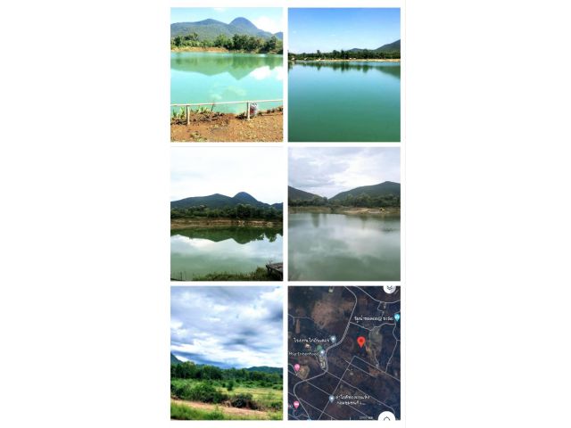 ขายที่ดินทำเลดี ติดทะเลสาป และเห็นวิวเขา 23 ไร่ อ.เมือง จ. ลำพูน