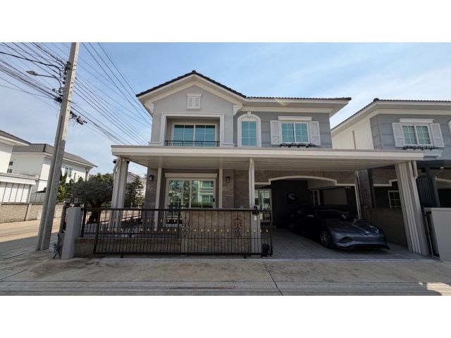 ขาดทุนเป็นล้าน บ้านหลังมุม โกลเด้นนีโอ2 รามอินทรา-วงแหวน แต่งสวย สภาพนางฟ้า หิ้วกระเป๋าเข้าอยู่ได้เลย