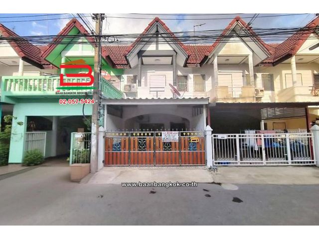 ให้เช่า ทาวน์เฮาส์ เนื้อที่ 25.1 ตร.ว. หมู่บ้านณัฐกานต์ 3 (ซอยพหลโยธิน 52 แยก 11-1) ถนนพหลโยธิน แขวงคลองถนน เขตสายไหม