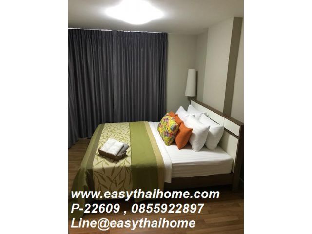 P-22609 พร้อมอยู่! เดอะ โคลเวอร์ 1 นอน ใกล้ MRT 25,000 บาท] | Line Id @easythaihome | 085-592-2897