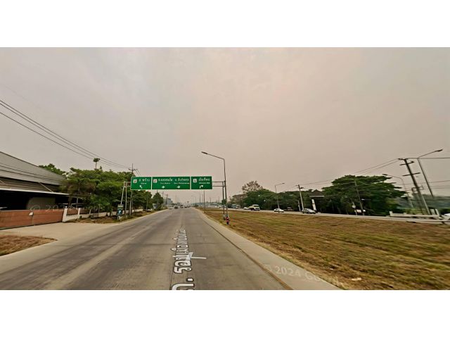 ที่ดินติดถนนวงแหวนรอบ 3 ใกล้แยกหนองจ๊อม พื้นที่ 5 ไร่ 69 ตร.วา
