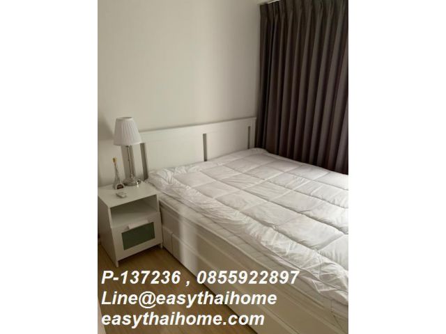 P-137236 วิวเมืองสวย! วิซดอม สุขุมวิท ใกล้ BTS พร้อมเฟอร์ครบ! 4.64 ล้าน Line Id: @easythaihome 085-592-2897
