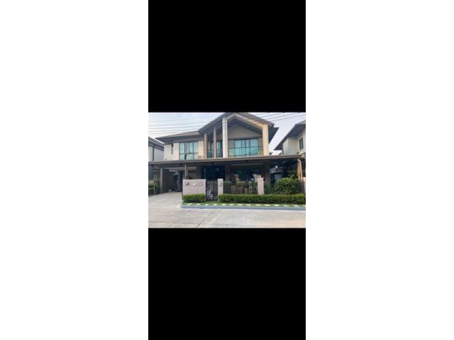 BH3886 ให้เช่าบ้านเดี่ยว 2 ชั้น โครงการ Bangkok Boulevard พระราม