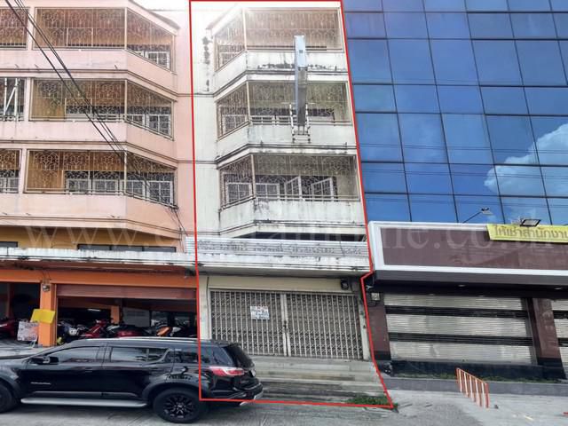 ขายด่วน อาคารพาณิชย์ 4 ชั้น ติดถนนสายหลัก กาญจนาภิเษก - บางแค
