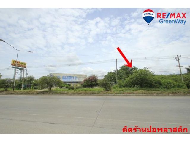 ขายที่ดินติดถนนมาลัยแมน มุ่งหน้าไปกำแพงแสน ที่ดินถมแล้ว 7 ไร่ ติดถนน2ด้าน เหมาะสร้างโกดัง โรงงาน