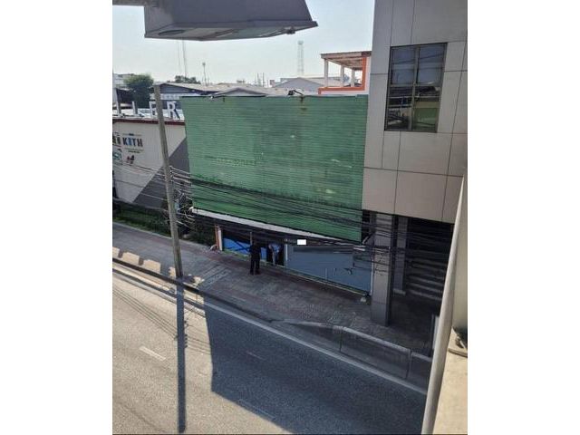 ให้เช่าอาคารพานิชย์ 2ชั้น ติดถนนสุขุมวิท  สำโรง ติดทางลง BTSสำโรง