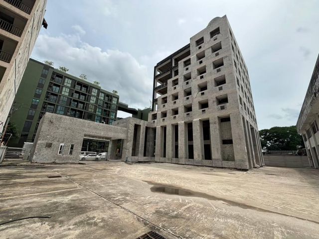 ขายและให้เช่าอาคาร 7 ชั้น พร้อมโกดัง 1 ไร่ 2 งาน 0 ตร.ว. ในซอยสุภาพงษ์ 3