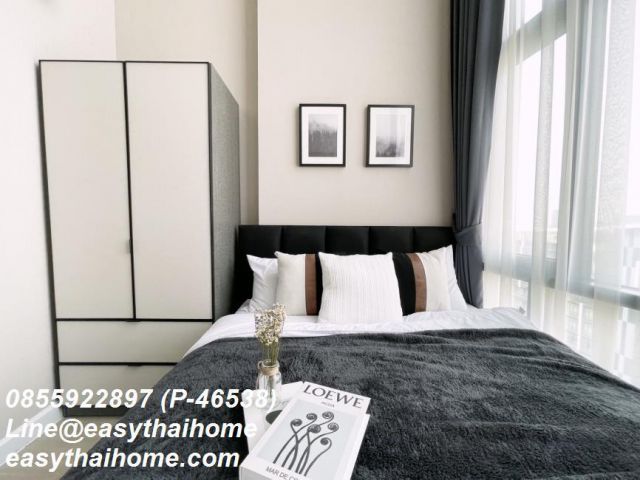 P-46538 วิวเมืองสวย! เมโทร สกาย ประชาชื่น 1 ห้องนอน ใกล้ MRT 18,000 บาท] | Line Id @easythaihome | 085-592-2897