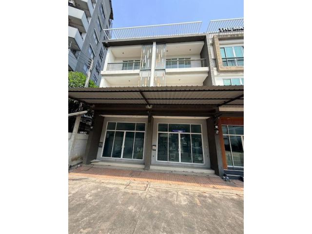 ให้เช่าอาคารพาณิชย์ 3ชั้น2คูหา  ติวานนท์ ปทุมธานี จดทะเบียนบริษัท