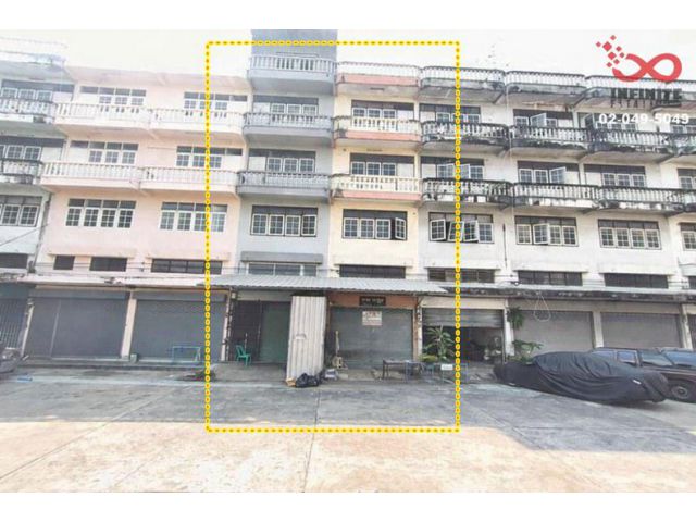 ขายอาคารพาณิชย์ 4.5ชั้น 2คูหา 30 ตรว. แจ้งวัฒนะ–ปากเกร็ด ซอยบุญศิริ ใกล้ MRT แยกปากเกร็ด