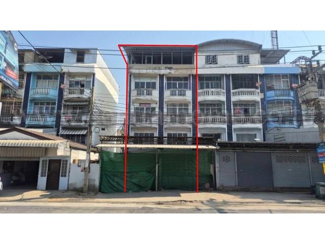 ให้เช่า อาคารพาณิชย์ 4 ชั้น 2 คูหา ถนนอัจฉริยะพัฒนา 2 ปลายบาง