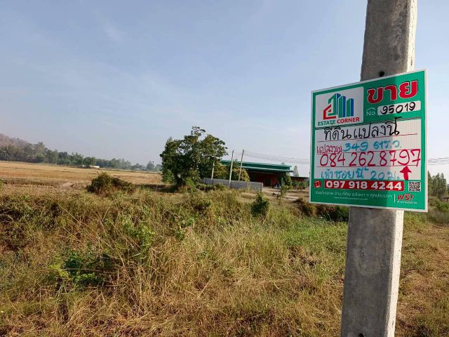 ขายที่ดินเปล่า 349 ตร.ว. - ทำเลดี ติดถนนสาธารณะ น้ำ-ไฟพร้อม ต.เขาสามสิบหาบ อ.ท่ามะกา จ.กาญจนบุรี