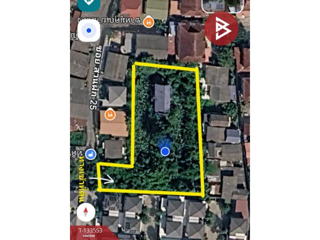 ขายที่ดิน เนื้อที่ 1 ไร่ 3 งาน 45 ตร.วา สวนผัก ตลิ่งชัน กรุงเทพฯ