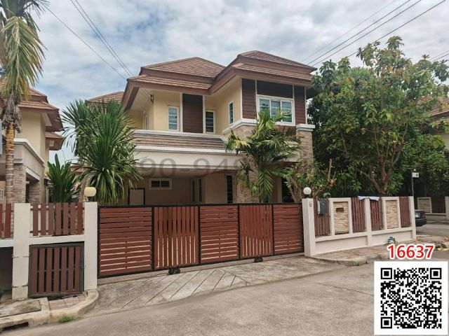เช่า คอนโด บ้านเดี่ยว หมู่บ้านเศรณีรายา 2 ถ.นาวงประชาพัฒนา บ้านหลังมุม สไตล์รีสอร์ท