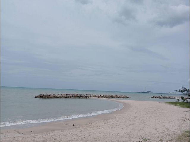 ขายที่ดินติดทะเลชายหาดเมืองระยอง 38ไร่ วิวทะเลสวย ติดทะเลชายหาดแสงจันทร์