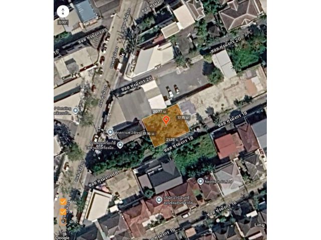 ขายที่ดินถนนทุ่งมังกร 90 ตรว ติดถนนคอนกรีต ซ.ทุ่งมังกร 18 เขตตลิ่งชัน กรุงเทพฯ