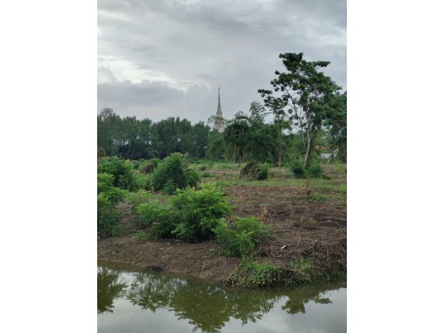 L1772 ขายที่ดินติดแม่น้ำบางปะกง 4 ไร่ เมืองฉะเชิงเทรา