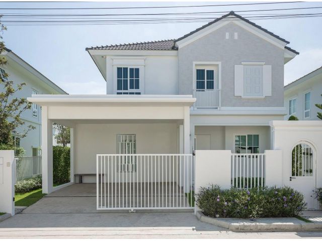 ให้เช่าบ้านเดี่ยว หมู่บ้านชัยพฤกษ์ บางนา กม.15 บางนา พร้อมตกแต่ง
