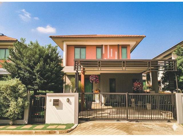 ขายบ้านเดี่ยว 2 ชั้น หมู่บ้าน บุราสิริ วงแหวน-อ่อนนุช เนื้อที่ดิน 50.3 ตร.ว. ขายตามสภาพ