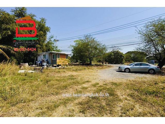 ที่ดินเปล่า เนื้อที่ 24-3-8 ไร่ ซอยสุทธิพันธ์ (ระหว่างซอยเลียบคลองหกตะวันตก 31-33) อำเภอคลองหลวง ปทุมธานี