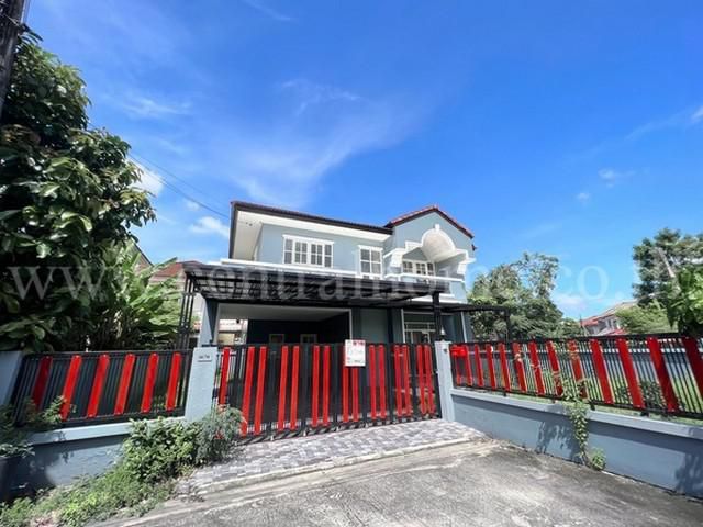 บ้านเดี่ยว บ้านบุรีรมย์ รามอินทรา - คู้บอน 41 หลังริม ทำเลดี