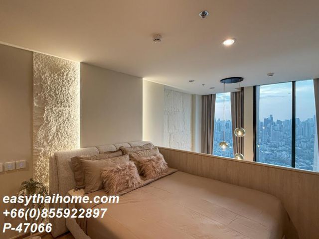 P-47066 วิวเมืองพาโนรามา! Noble Form Thonglor 1 Bed หรูหรา พร้อมเข้าอยู่! BTS ทองหล่อ Line Id: @easythaihome 085-592-289