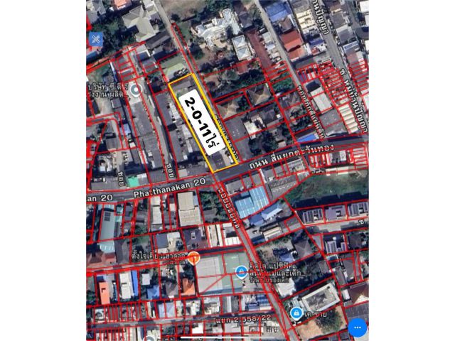 R68-082ขายที่ดินพัฒนาการ20(แปลงมุมติดซอย นุชสระบัว)ที่ดิน2-0-11 ไร่(811ตรว) -ซอยพัฒนาการ 20 เป็นซอยที่มีผู้คนอยู่อาศัยจำนวนมาก โดยส่วนใหญ่เป็นหมู่บ้า