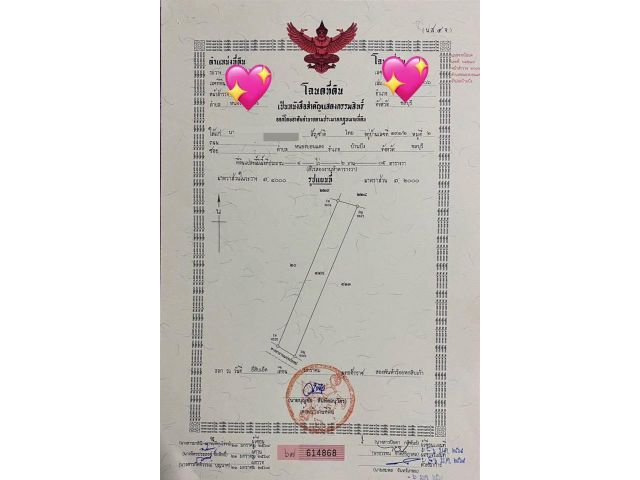ที่ดินเปล่า 4-2-05 ไร่ ต.หนองบอนแดง อ.บ้านบึง จ.ชลบุรี
