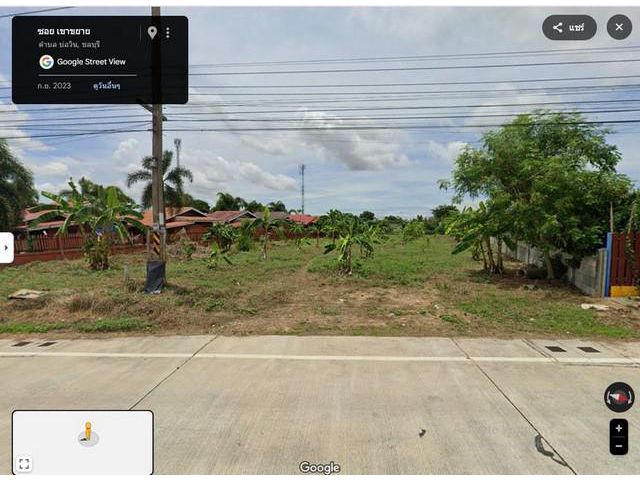 ขายที่ดินเขาขยาย บ่อวิน ศรีราชา แปลงสวย ติดถนนคอนกรีต