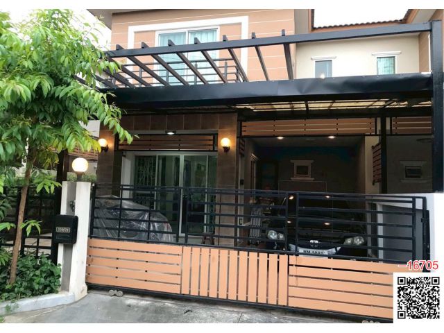 ขาย บ้านบ้านแฝด 2ชั้น ณฐาวดีโบวีน่า หมู่7 ใกล้ แมคโคร