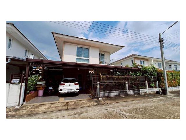 R036-001 บ้านเดี่ยว 2 ชั้น หมู่บ้าน ประภาทรัพย์ ซอยหทัยราษฎร์ 39   ติดต่อ คุณตุ้ม 095 4519497