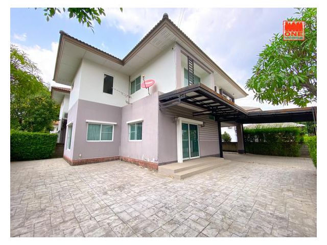 บ้านสวย ติดสวนส่วนกลาง และสนามเด็กเล่น 80.7 ตร.ว.