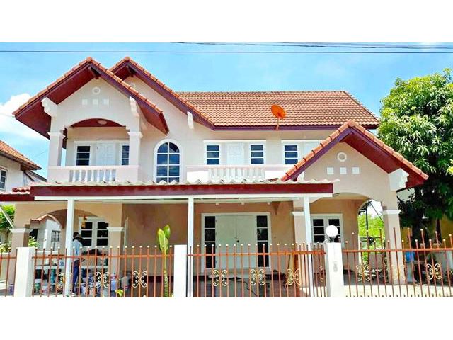อยุธยา บ้านเดี่ยวหลังใหญ่ 2 ชั้น ต.บ้านป้อม 4 นอน 6เลน 200ม. 82ตร