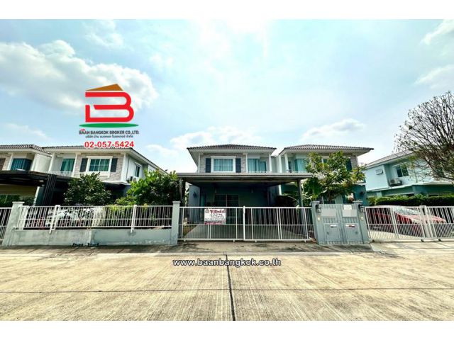 บ้านเดี่ยว เนื้อที่ 40.5 ตร.ว. โครงการ วิลลาจจิโอ รังสิต-คลอง 2 (Villaggio Rangsit-Klong 2) อำเภอคลองหลวง ปทุมธานี
