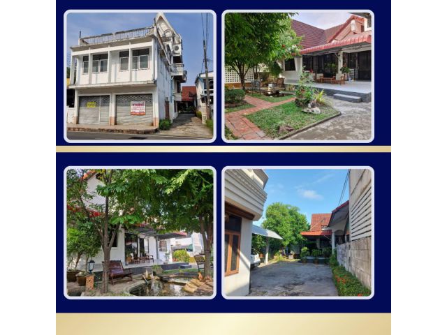 ขายอาคารพานิชย์พร้อมบ้านที่ดิน 187.6 ตรว.ใกล้โรงเรียนปทุมวิทยากร อ.เมือง จ.อุบลราชธานี