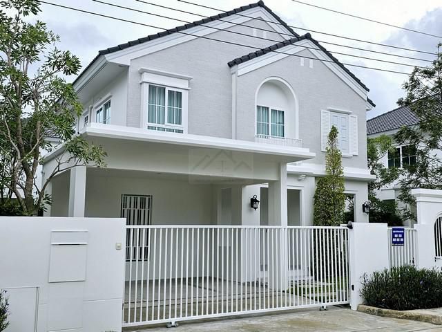 ให้เช่าบ้าน 62 ตร.วา 3  นอน ชัยพฤกษ์ บางนา กม.15 บ้านติดสวน ใกล้