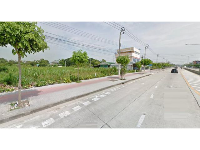 ขายที่ดิน 4 ไร่ ติดถนนเลียบวารี ใกล้ตลาดหนองจอก เขตหนองจอก กรุงเทพฯ