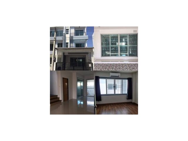 เช่า ทาวน์โฮม 3 ชั้น Autumn Residence เพชรเกษม 114 หลังมุม ใกล้เดอะมอลล์บางแค