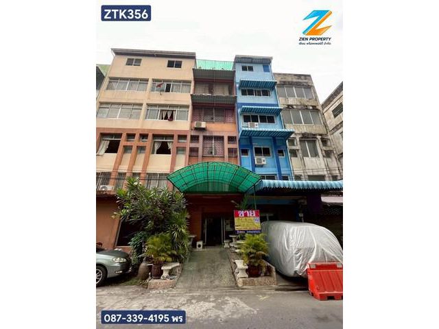 อาคารพาณิชย์ 6 ชั้น 22.9 ตารางวา ทำเลศักยภาพประชาอุทิศ81