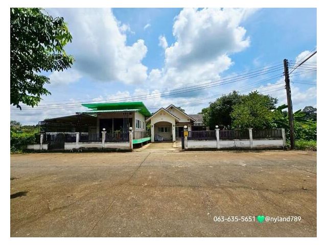 ด่วนขายบ้านราคาประเมิน บ้านเดี่ยว 2 หลัง ต.เขาพระ อ เมือง จ.นครนา