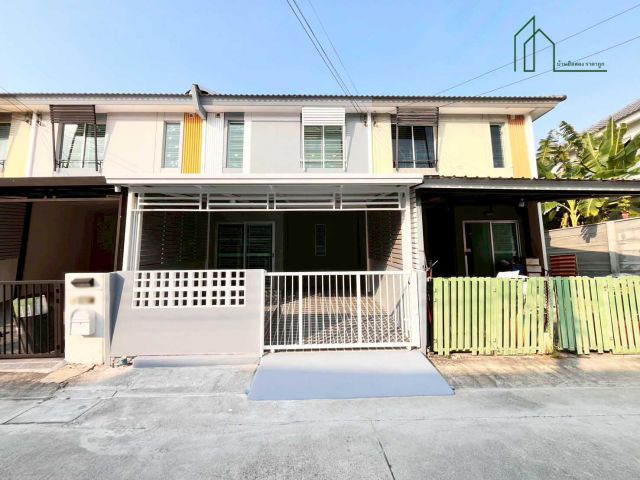 ทาวน์เฮาส์ 2 ชั้น เดอะคอนเนค เทพารักษ์ - เมืองใหม่ รีโนเวทใหม่